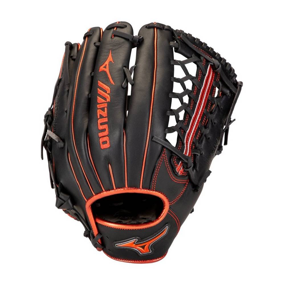 Mizuno MVP Prime SE Outfield 12.75" - Bayan Eldiven - Siyah/Kırmızı Türkiye (BUXFYT-175)